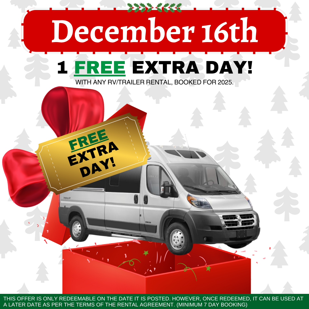 dec 16th - 1 free extra day